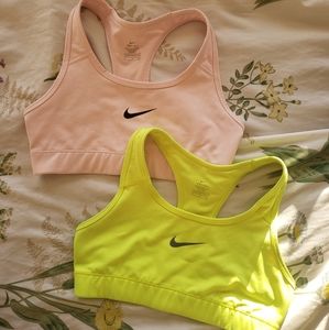 TWO Nike Sports Bras